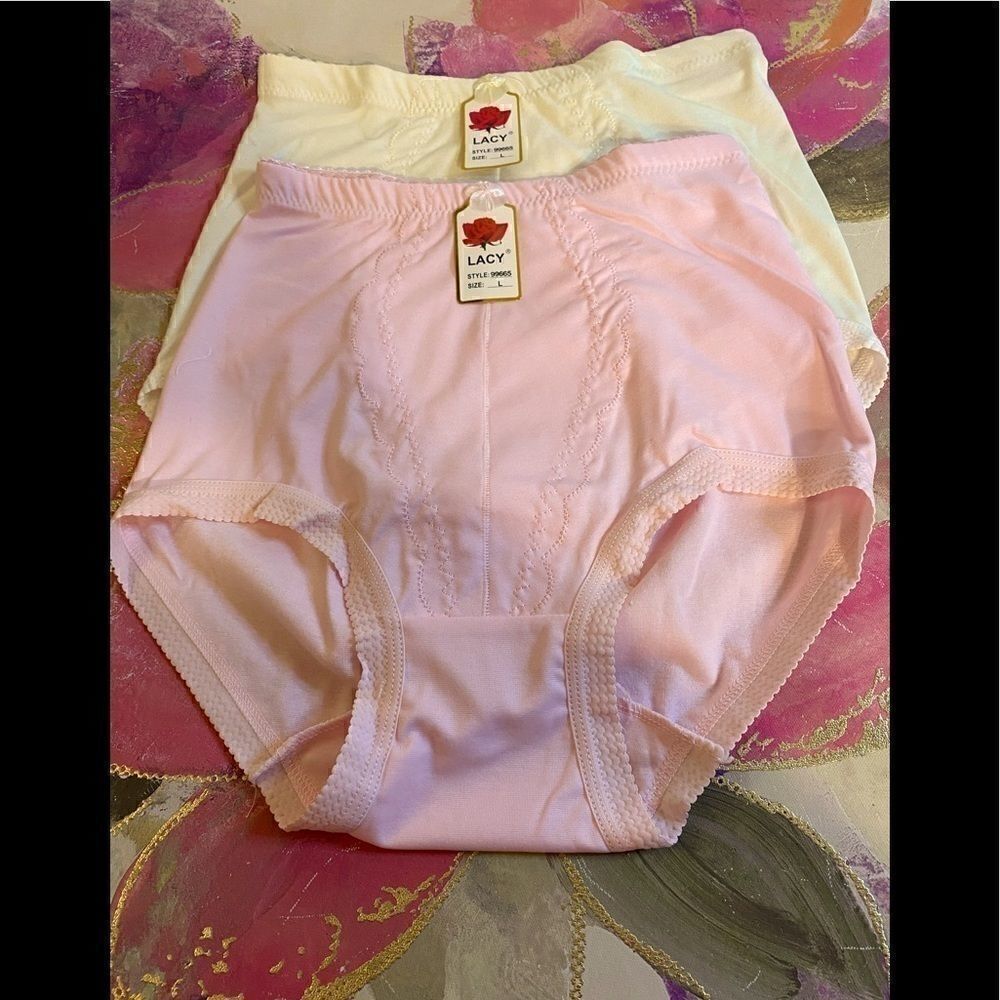 💥Lacy assorted panties  high waist Briefs Size L